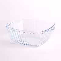 قابلمه پیرکس مربع دربدار بورجام سایز 16*20 کد 59039