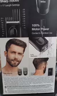 ماشین اصلاح موی سر براون مدل HC5050 مشکی