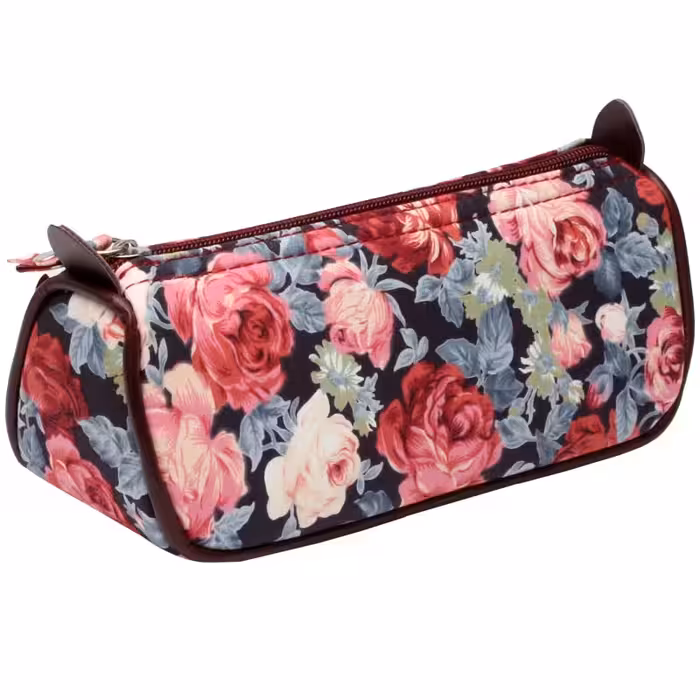 جامدادی پارچه ای تک زیپ حجم دار سیب