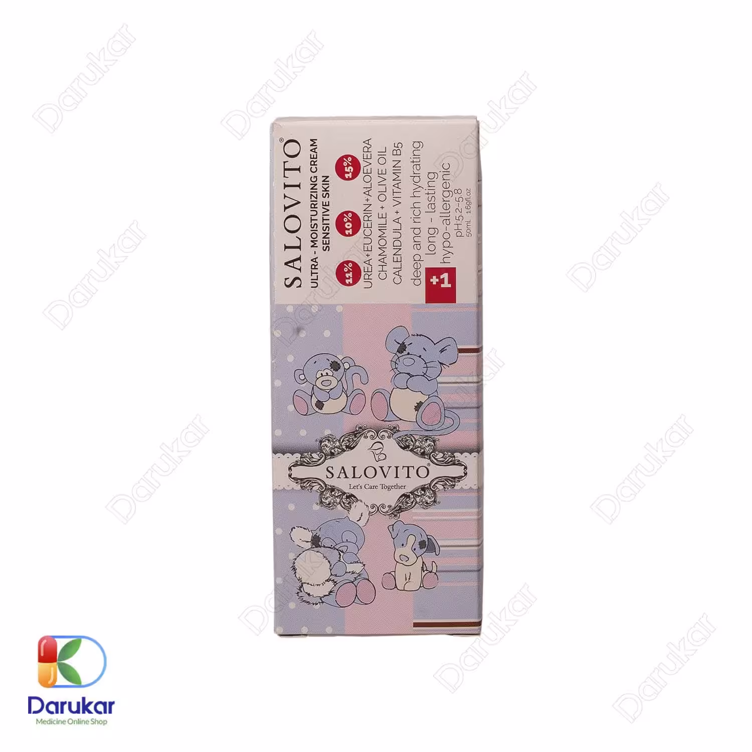 کرم مرطوب کننده سالوویتو مخصوص کودکان بالای یکسال