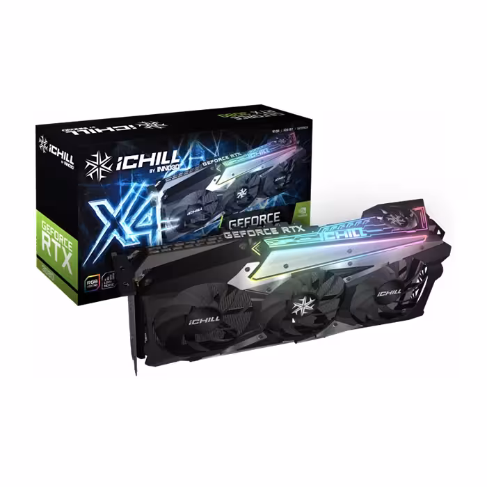 کارت گرافیک اینوتریدی GeForce RTX 3090 ICHILL X4 24GB