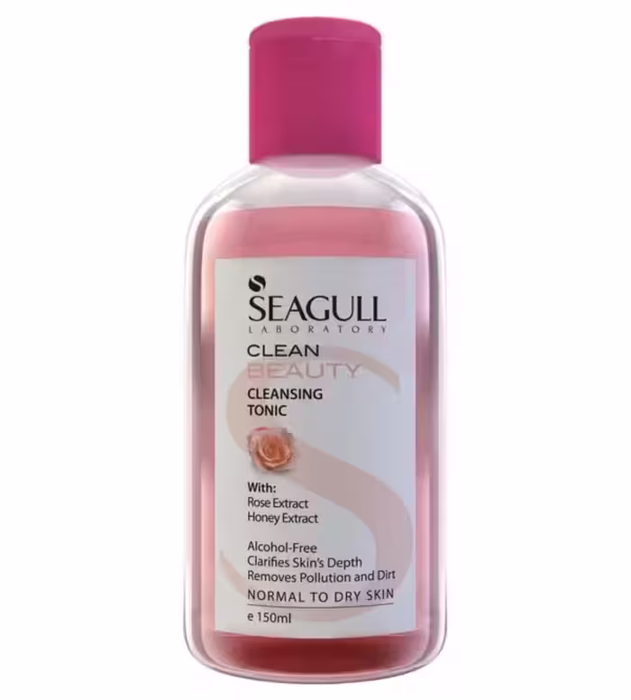 تونیک پاک کننده سی گل مناسب پوست معمولی تا خشک Seagull Cleansing Tonic Skin Dry And Normal