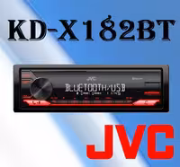JVC KD-X182BT پخش دکلس بلوتوثی جی وی سی