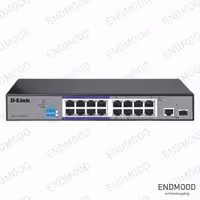 سوییچ 16 پورت مدل  D-Link DES-F1016P-E  PoE