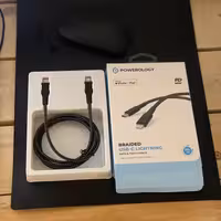 کابل فست شارژر لایتینگ پاورولوژی USB TO Lighting