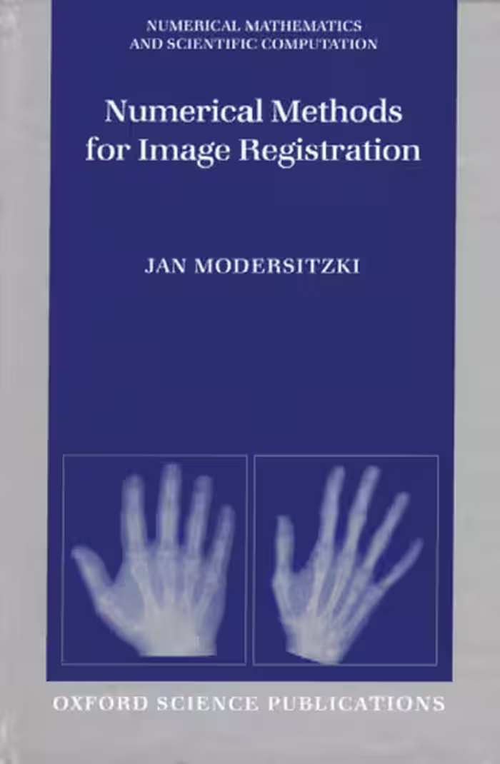 خرید و دانلود نسخه کامل کتاب Numerical methods for image registration