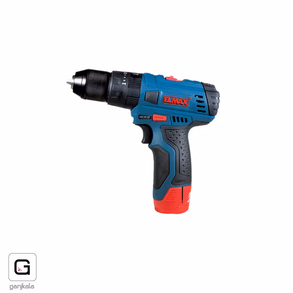دریل شارژی چکشی 12 ولت 233 المکس