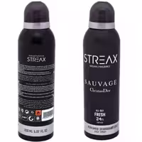اسپری بدن استریکس مدل Sauvage حجم 200 میلی لیتر