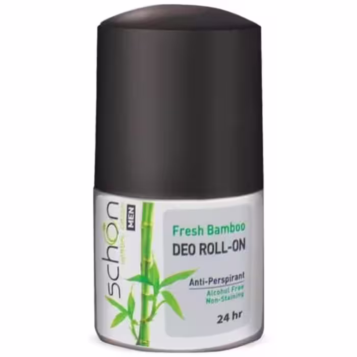 مام دئودورانت مردانه شون مدل Schon Roll On-Deodorant For Men Fresh Bamboo