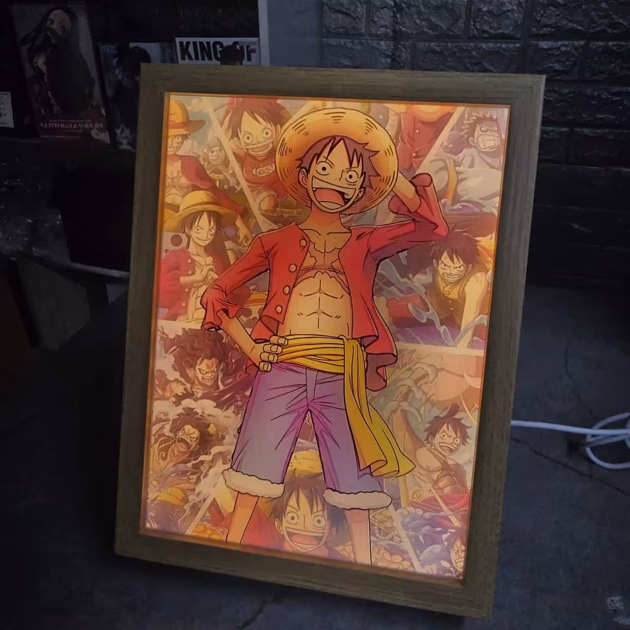 تابلو چراغدار انیمه 5