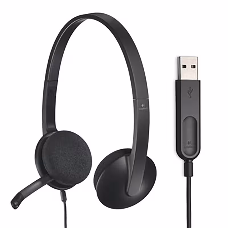 هدفون لاجیتک مدل Logitech H340
