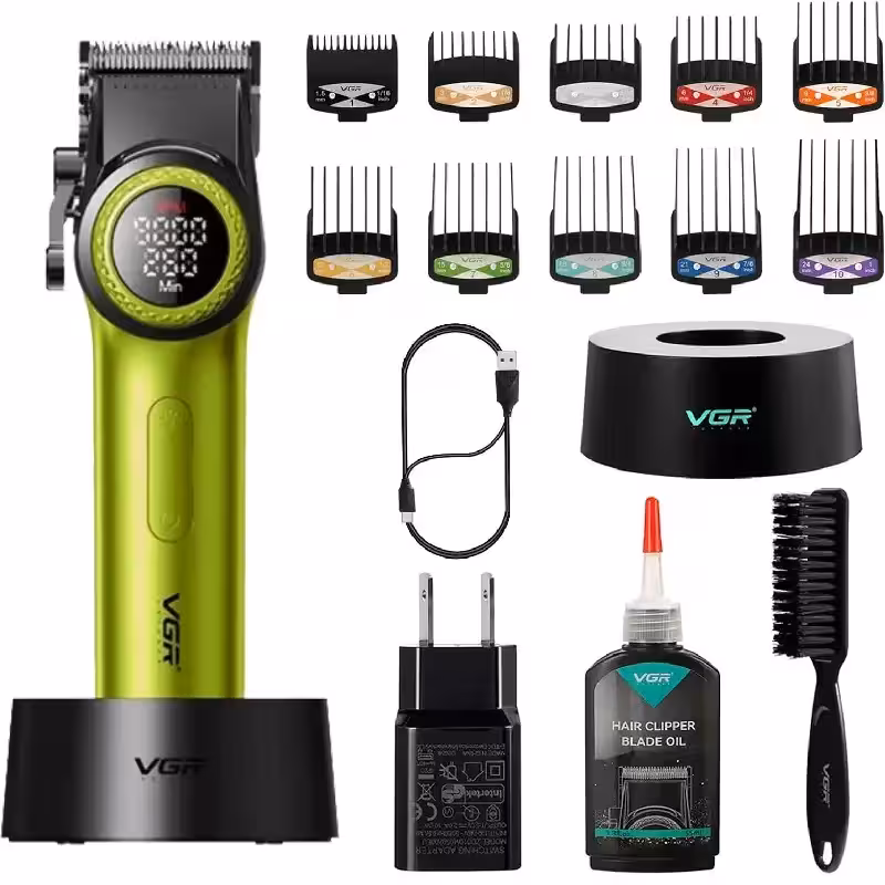 ماشین اصلاح  وی جی آر مدل VGR V-001 green