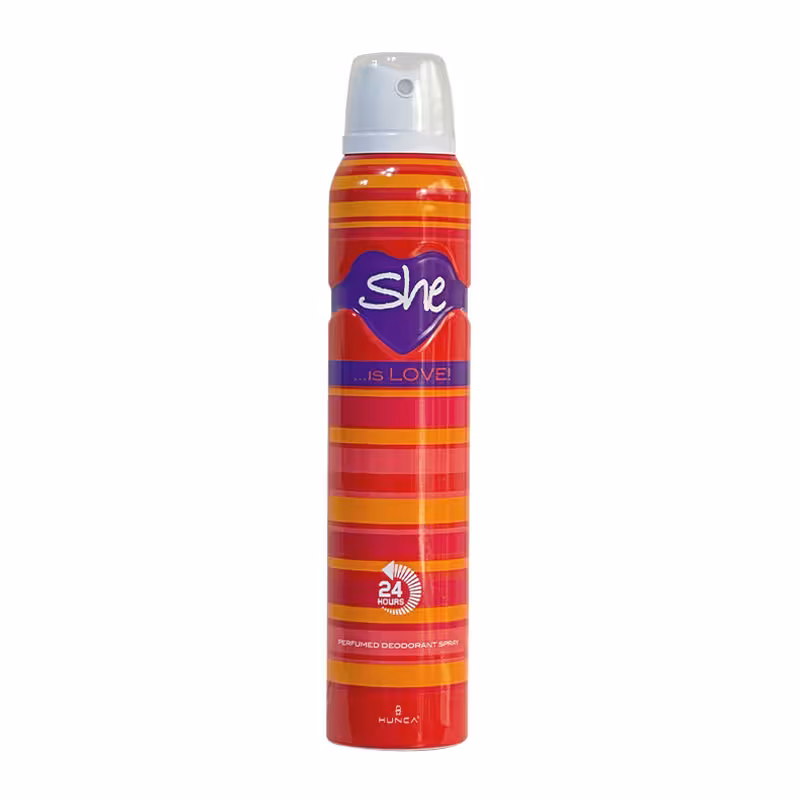 اسپری شی SHE مدل is Love حجم 200ml