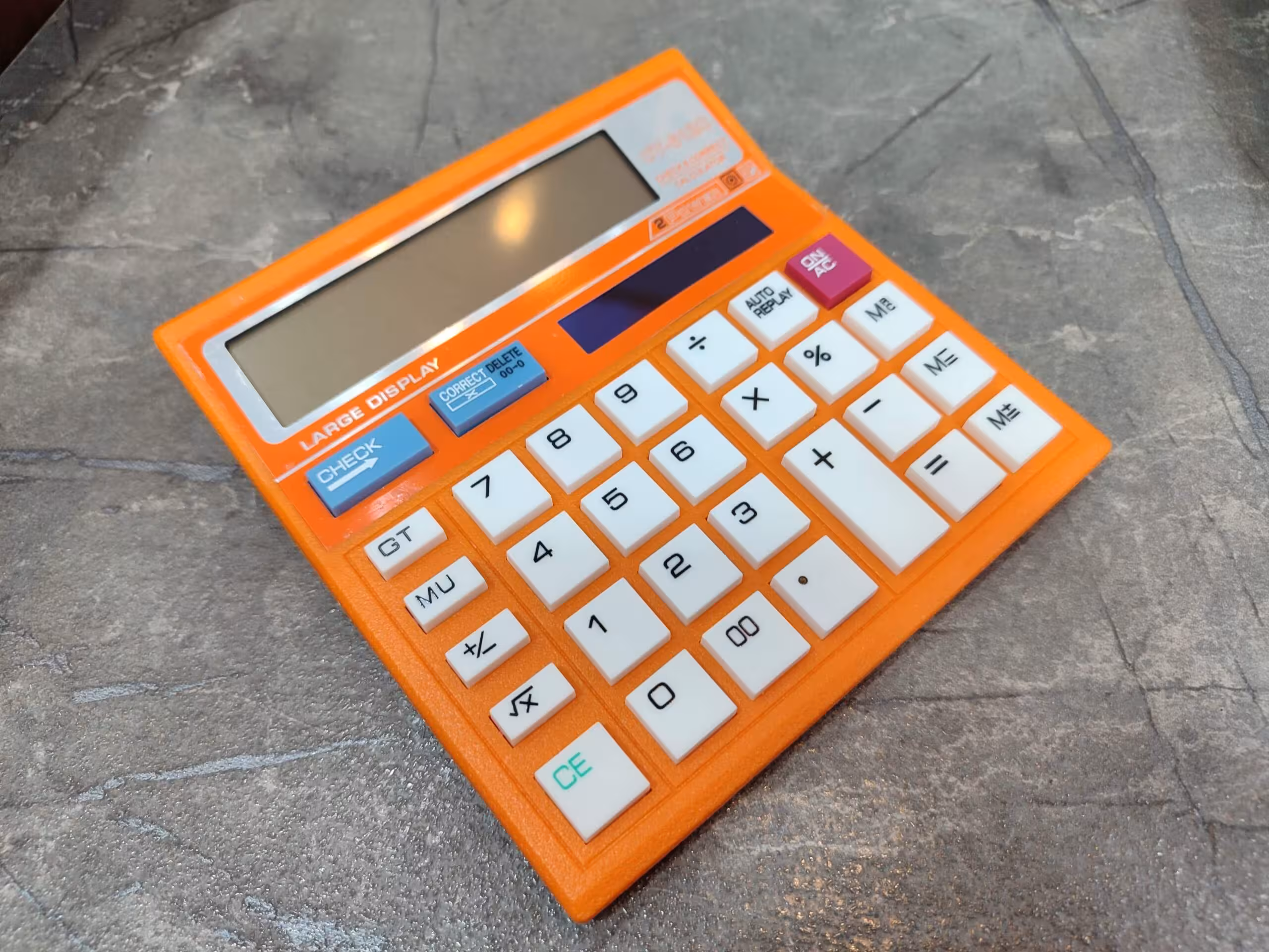 ماشین حساب مدل CT-512C رنگ صورتی موجود کد M10348