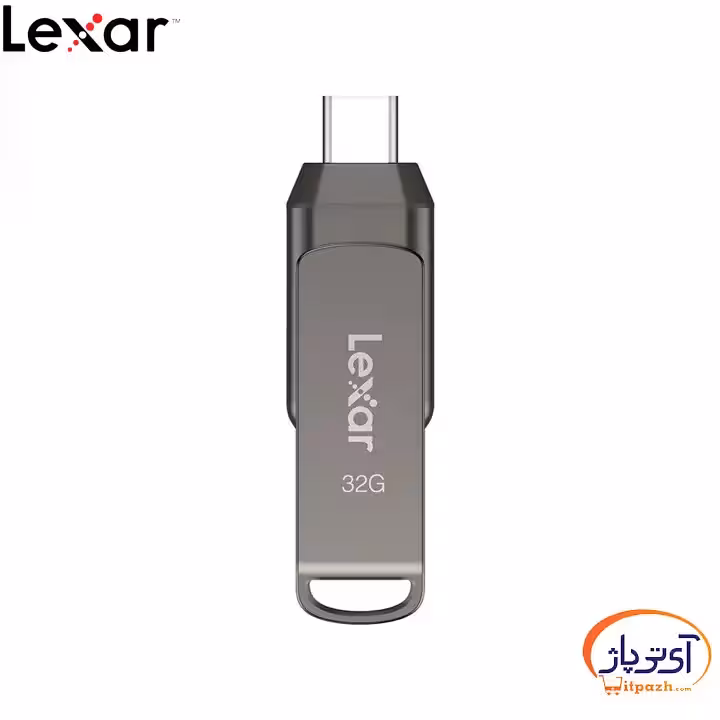 فلش مموری Type-C USB3.1 لکسار 32 گیگابایت D400