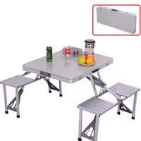 میز و صندلی آلومینیومی جمع شونده