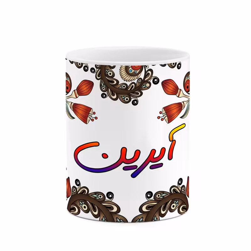 خرید ماگ-لیوان    اسم آیرین  سنتی گل و بته کد mgh44008