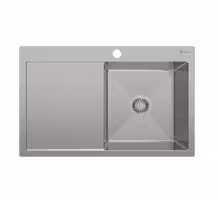 سینک ظرفشویی تک لگن فلش مونت توکار  کد BS-721 لگن چپ بیمکث