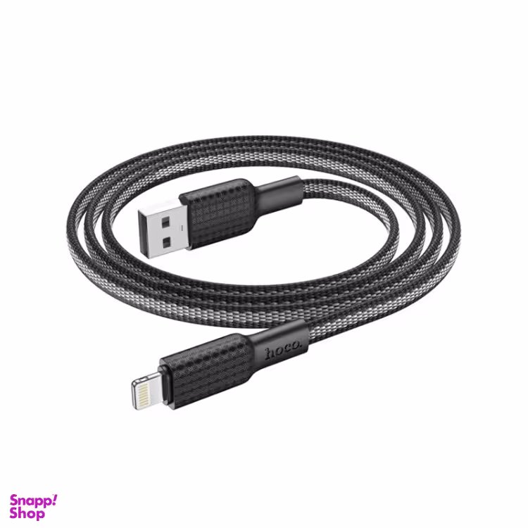 کابل تبدیل USB به Lightning هوکو (Hoco) مدل X69 Anti-Winding طول 1 متر