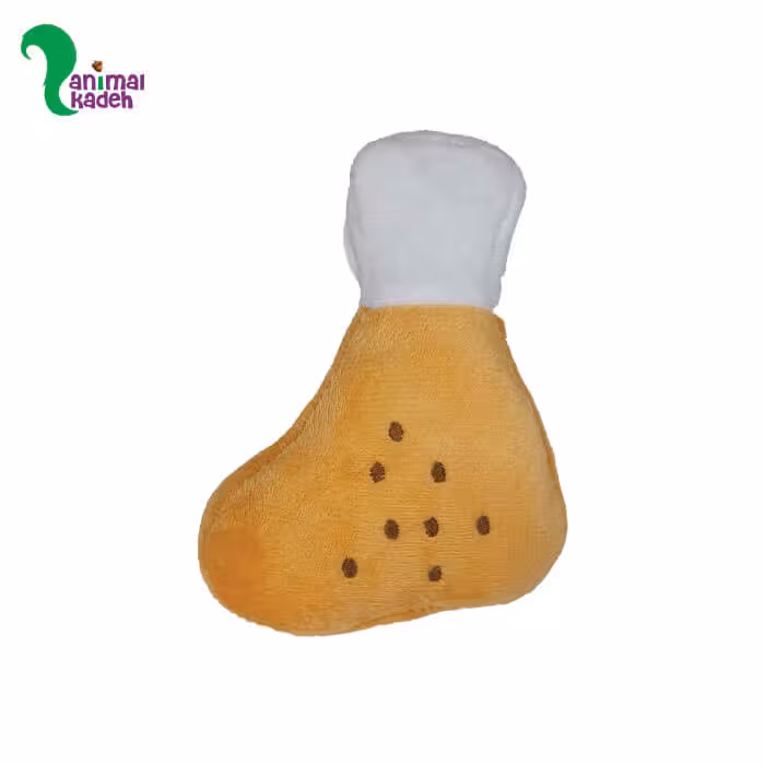 اسباب بازی سگ و گربه گوشت مثلثی مخملی صدادار