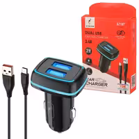 شارژر فندکی با کابل Type c 15w Dolphin SZ18T