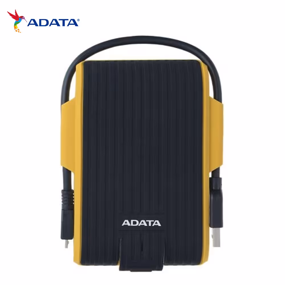 هارد اکسترنال 4 ترابایت ای دیتا مدل ADATA HD725 زرد