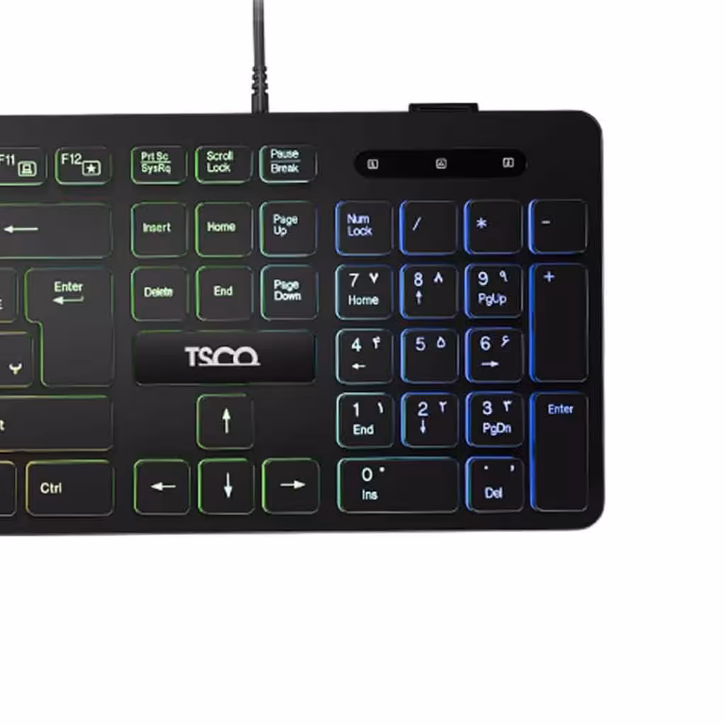 کیبورد سیمدار TSCO TK8049