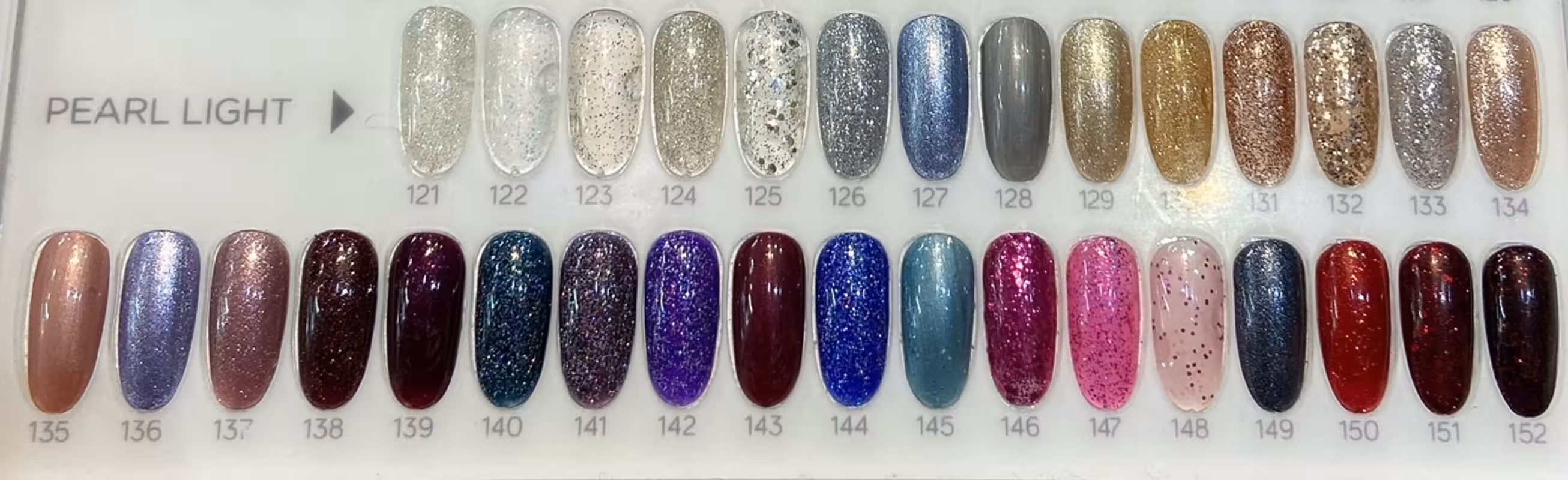 لاک ژل ناخن کهکشانی 15 میل پی ان اس Pns کد 121 تا 161 (شاین دار) دونه ای قدیم