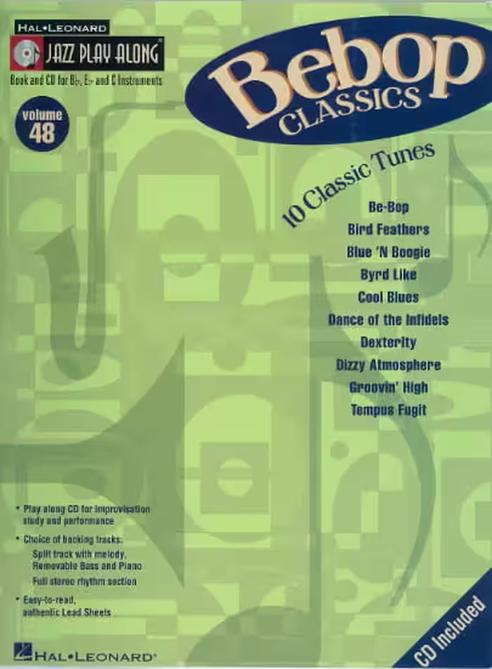 Jazz Playalong Vol 48 – Bebop Classics For Alto And Tenor