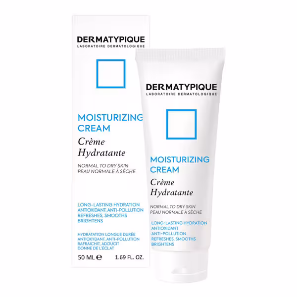 کرم مرطوب کننده و آبرسان درماتیپیک مناسب پوست خشک و نرمال حجم 50 میل