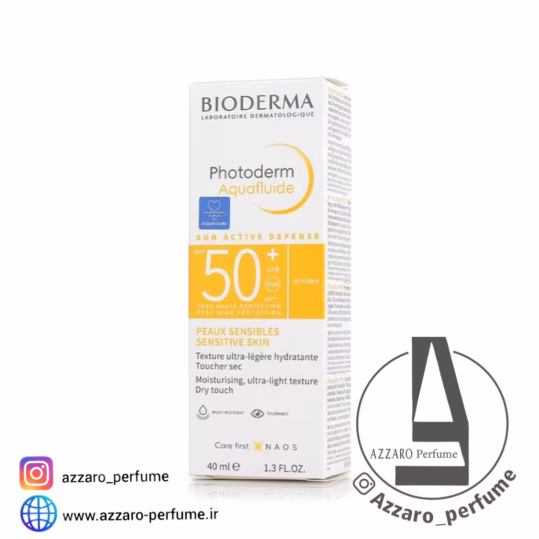 ضدآفتاب بی رنگ فلویید بایودرما Bioderma حجم 40میل