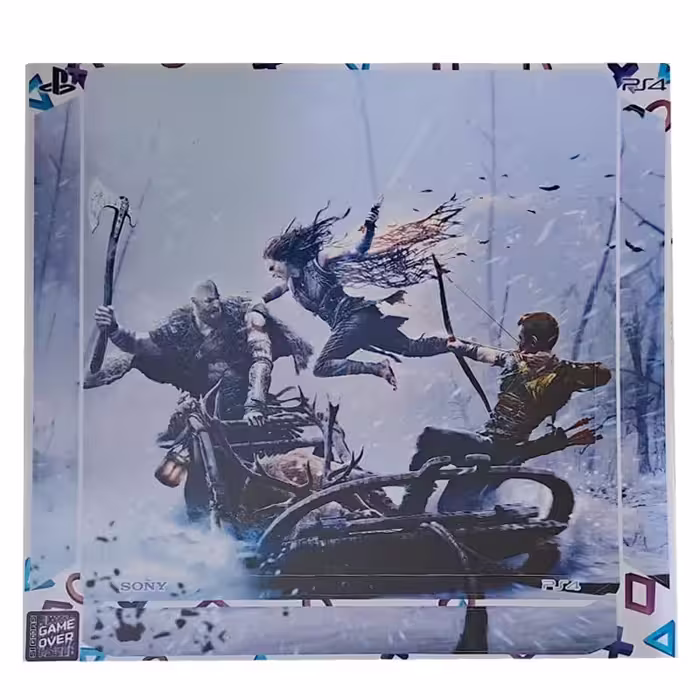 برچسب کنسول PS4 (GO) طرح GOD OF WAR 2