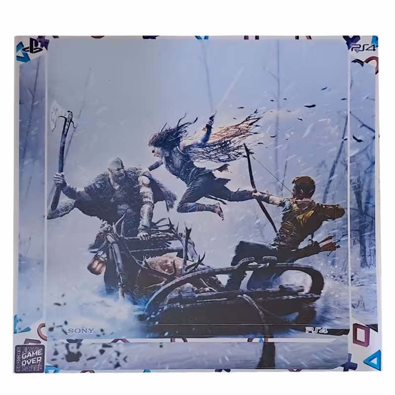 برچسب کنسول PS4 (GO) طرح GOD OF WAR 2