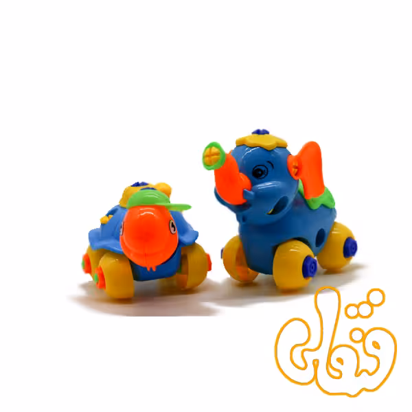 ساختنی جیمبو فیل و لاک پشت