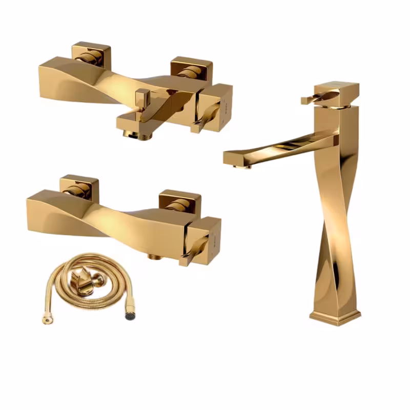 ست شیرآلات کسری مدل فیلادلفیا مجموعه 4 عددی