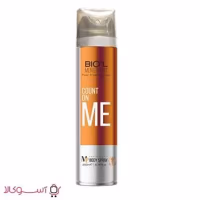 اسپری بدن مردانه بیول مدل count on me حجم 150 میل