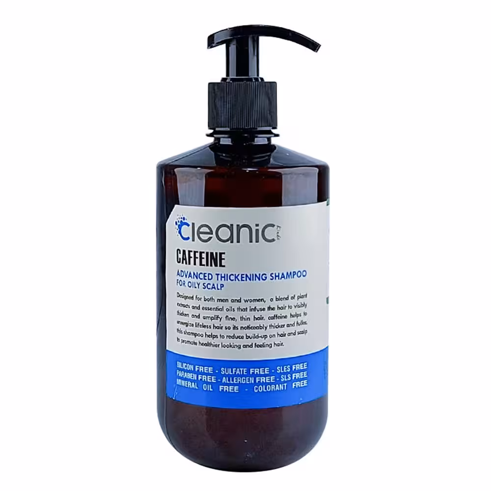 شامپو ضد ریزش کافئین موهای چرب کلینیک کیندی حجم 550 میل