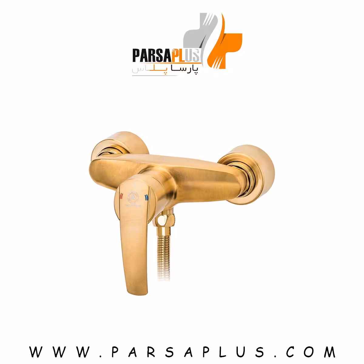 شیر آفتابه قهرمان مدل بهادر طلایی مات