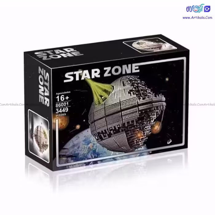 لگو ستاره مرگ جنگ ستارگان 3449 قطعه کد 86001