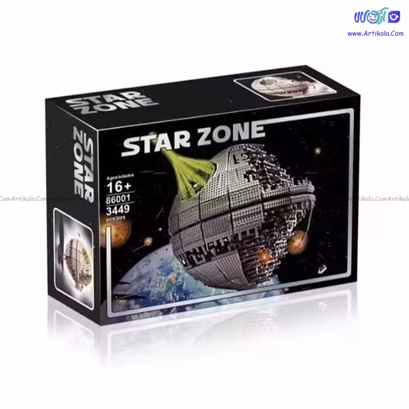 لگو ستاره مرگ جنگ ستارگان 3449 قطعه کد 86001