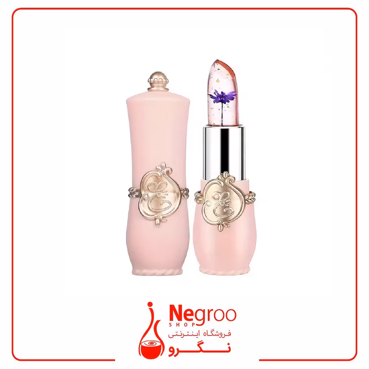 رژ لب ژله ای گلدار