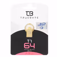 فلش مموری TRUEBYTE T1 USB2.0 Flash Memory-64GB