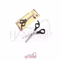 قیچی پانی برای اصلاح سگ و گربه Plastic Handle Thinning Shear Single Teeth Hair Scissors
