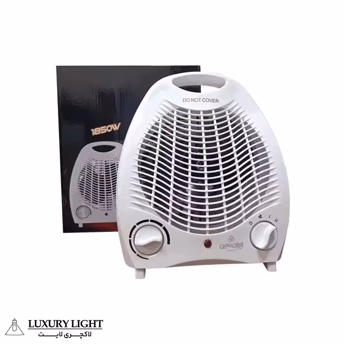 بخاری برقی فن دار رومیزی ایران زمین مدل 03