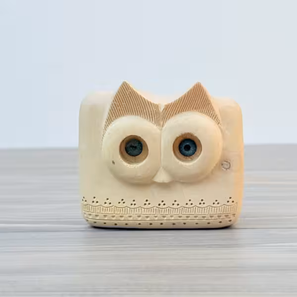 مجسمه جغد بزرگ طرح هشت