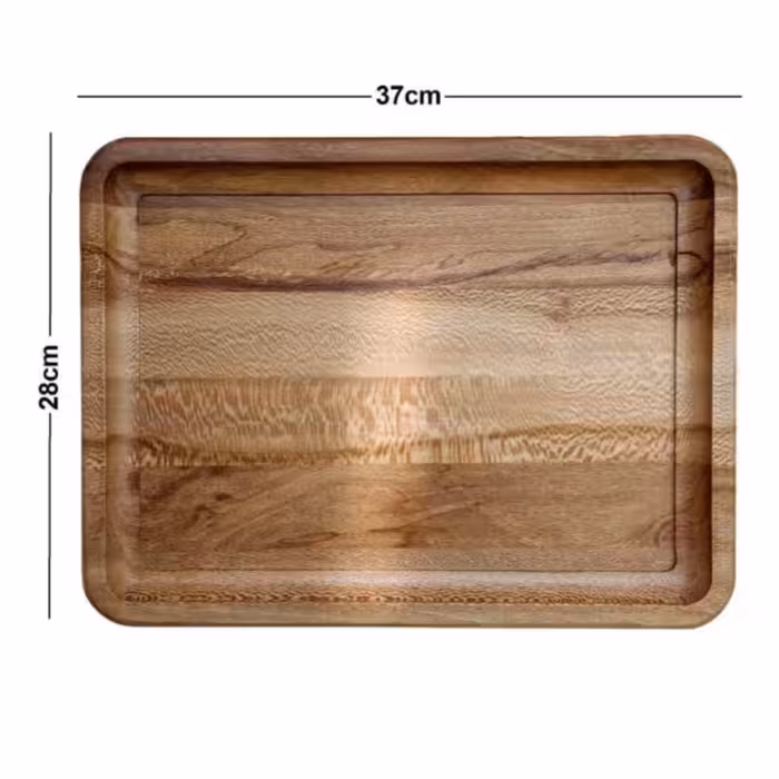 سینی مدل چوبی 37