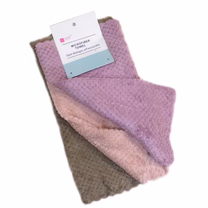 دستمال نظافت مدل زنبوری کد 2040 بسته سه عددی