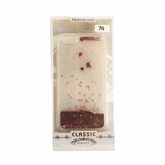 کاور طرح قلب و پولک مناسب برای گوشی موبایل اپل Iphone 7/8