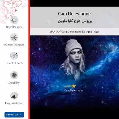 برچسب پوششی ماهوت مدل Cara Delevingne مناسب برای گوشی موبایل یومی Plus