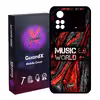 کاور گارد ایکس طرح Music مدل Glass10160 مناسب برای گوشی موبایل شیائومی Poco M4 Pro 4G